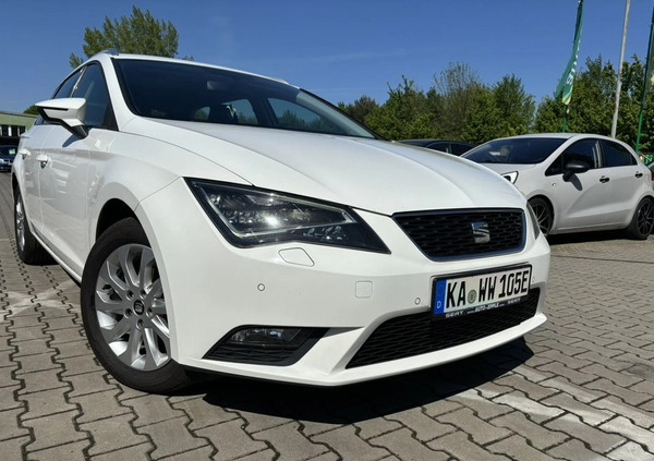 Seat Leon cena 49900 przebieg: 190000, rok produkcji 2015 z Sosnowiec małe 667